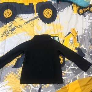 Kids Black Turtleneck Shirt